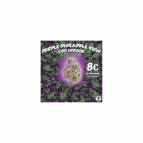 FLEURS -Fleurs CBD - Purple Pineapple Kush GREENDOGS - 1
