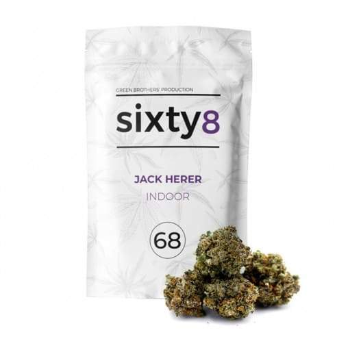 LES PACKS -Fleurs CBD - Pack Jack Herer indoor Sixty8 - 1
